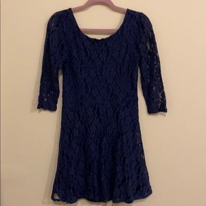Nordstrom Navy Winter Dress